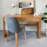 Escritorio De Madera Con Dos Cajones - Islandia