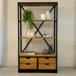 Estanteria Industrial de Hierro y Madera - Tupungato