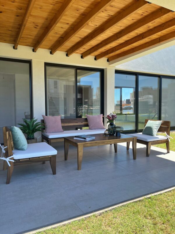 Juego de Living Exterior de Madera - Pucón - Imagen 1