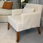 Sillón de Madera 1 Cuerpo - Barcelona con funda - Imagen 2