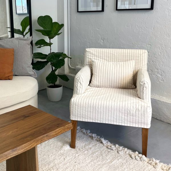 Sillón de Madera 1 Cuerpo - Barcelona con funda - Imagen 3