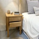 Mesa de Luz Wood Dos Cajones - Imagen 2