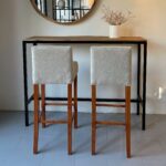 Banqueta alta tapizada - Madrid - Imagen 2