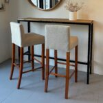 Banqueta alta tapizada - Madrid