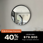 PROMO Espejo Redondo Shine