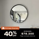 PROMO Espejo Redondo Shine