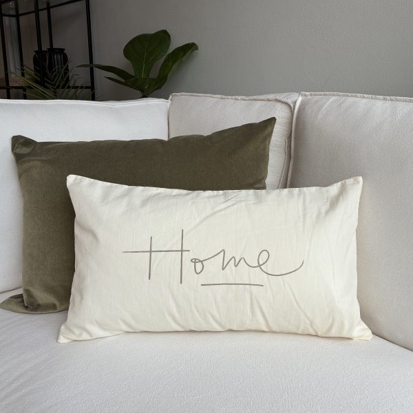Almohadon Frase HOME - Imagen 1