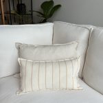 Almohadon Rayas Rosa