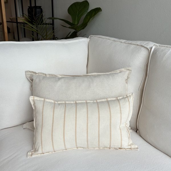 Almohadon Rayas Rosa - Imagen 1