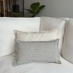 Almohadon Mil Rayas Gris Oscuro