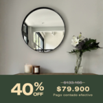 PROMO Espejo redondo Shine - CH