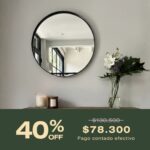 PROMO Espejo redondo Shine - CH