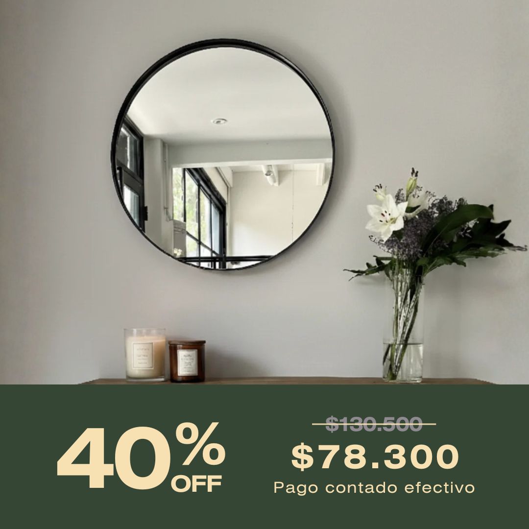 Dellacasa (5) PROMO Espejo redondo Shine - CH - Imagen 1