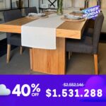 Mesa de madera Palermo - Cyber