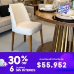 Silla Tapizada Denmark - Cyber