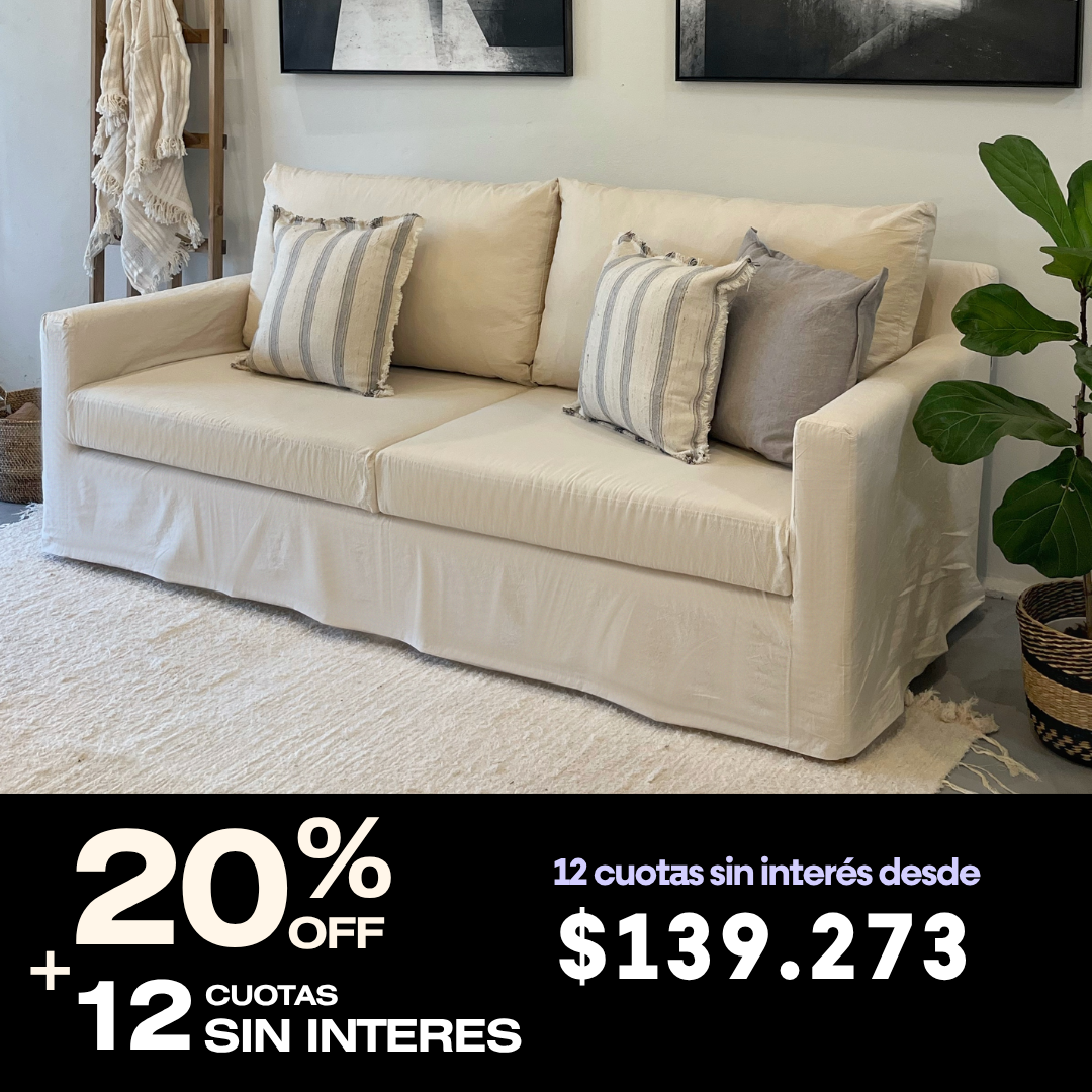 130 PROMO Sofa Qatar con Funda - Imagen 1