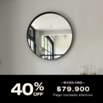 PROMO Espejo Redondo Shine
