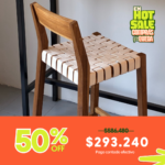 Banqueta de Bar Tulsa - Hot Sale