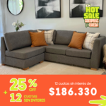 Sillón Esquinero New York - Hot Sale