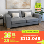 PROMO Sofá Fidji - Hot Sale