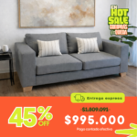 PROMO Sofá Fidji - Hot Sale