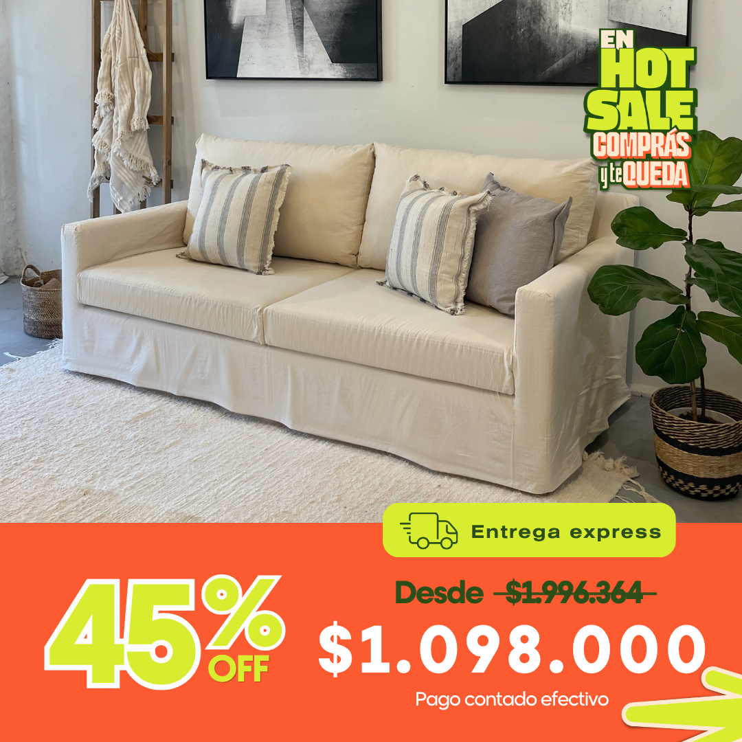 Sofá Qatar (2) PROMO Sofa Qatar con Funda - Hot Sale - Imagen 1