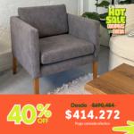 Sillón Versalles tapizado - Hot Sale