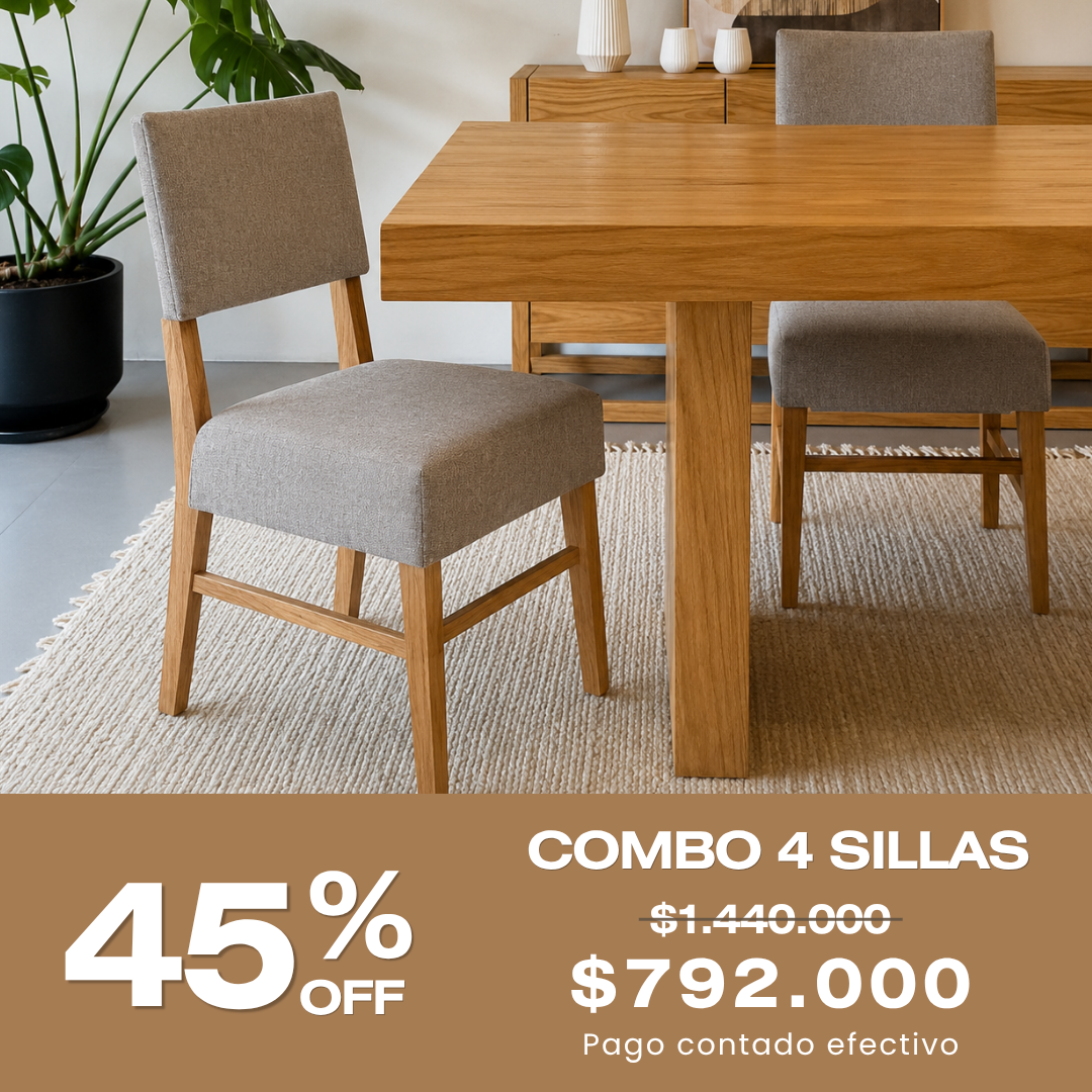168 Silla Oslo Tapizada - WT - Imagen 1