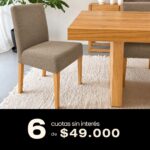 Silla Madrid baja - Promo